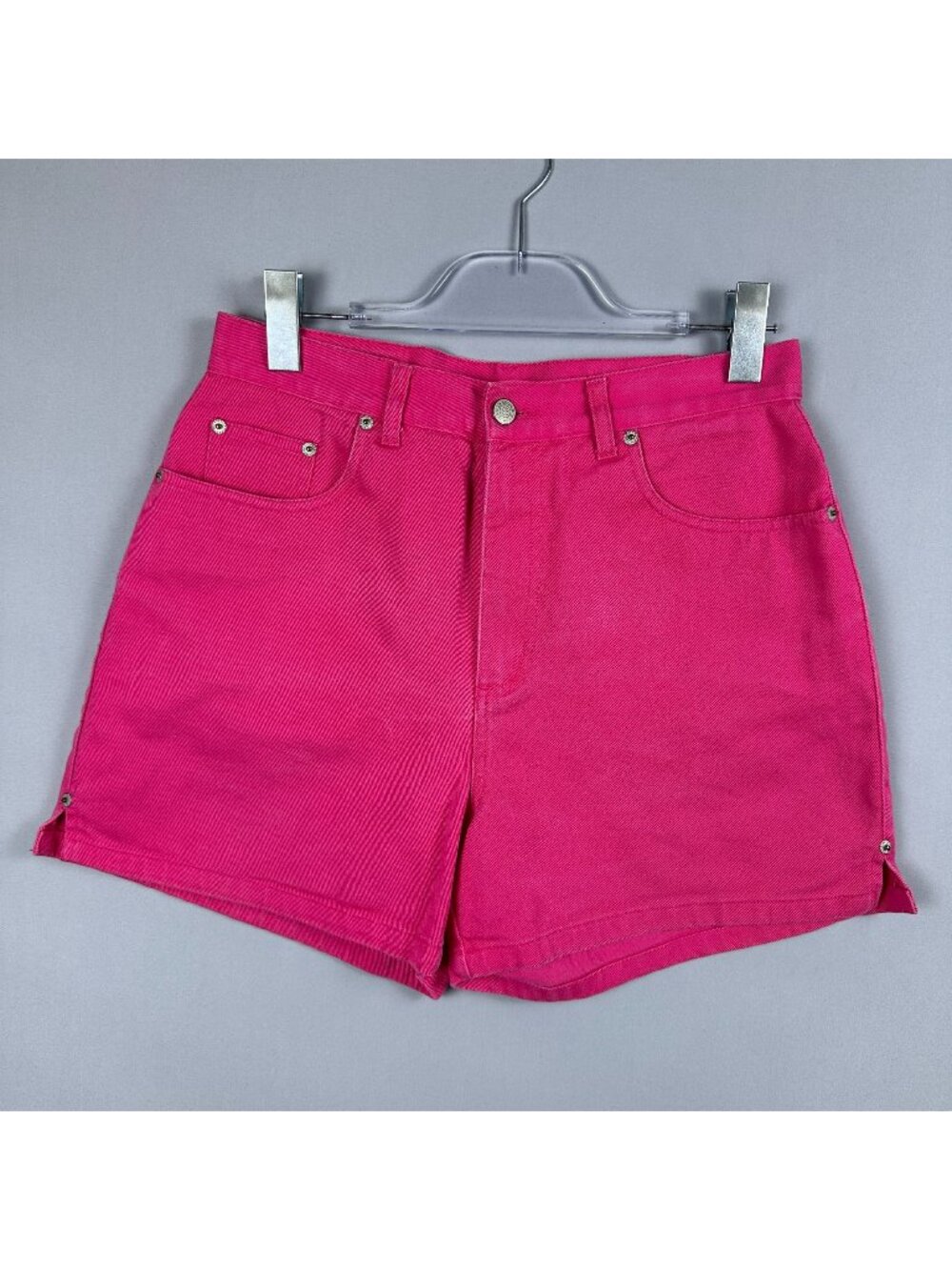 Bill Blass Womens Jeans Mom Shorts Mid Rise 100% Cotton Size 10 Pink